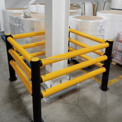 Building Post Safety Barrier Polygon Anti-Collision Guardrails Warehouse Safety Barrier