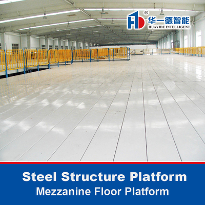 Steel Structure Platform Mezzanine Floor Platform Warehouse Storage Rack