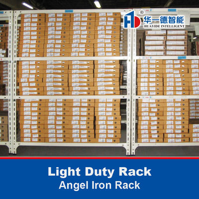 Light Duty Shelving Angel Iron Rack Carton Box Storage Racking Long Span Rack Warehouse Storage Rack