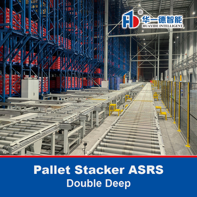 Double Deep Pallet Stacker ASRS, Automatic Storage and Retrieval System