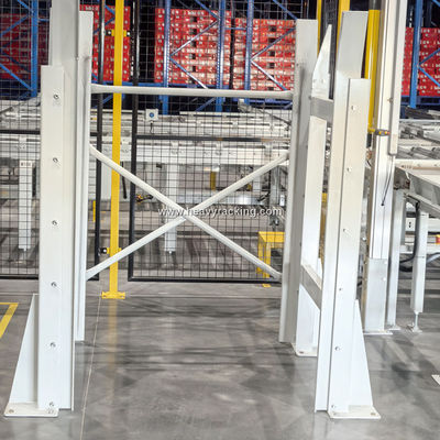 Double Deep pallet Stacker Crane ASRS, Floor Supported SRM(Storage Retrieval Machine), Automatic Storage And Retrieval System,Room Temperature Warehouse and Cold Storage
