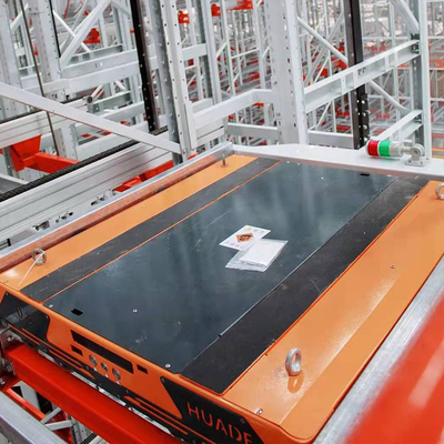 A34: Four Way Radio Shuttle Cart Pallet Runner Cart Warehouse Storage Rack