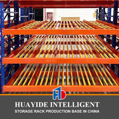 A24: Carton Flow Racking  Gravity Roller Racking roller conveyor racks With Aluminum Alloy Roller