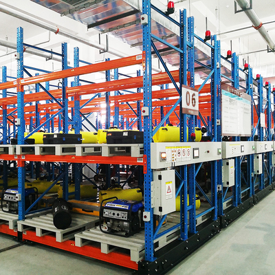 A31: Open-Type Electric Mobile Racking Warehouse Storage Rack