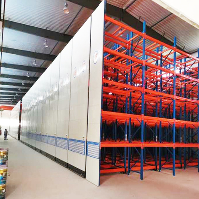 A33: Enclosed Electric Mobile Racking Warehouse Storage Rack