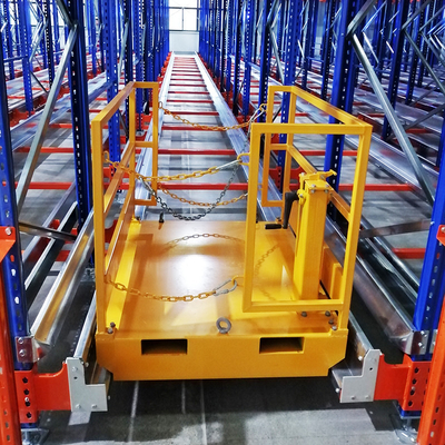 A17 : Radio Shuttle Pallet Racking Pallet Runner Rack Warehouse Storage Rack