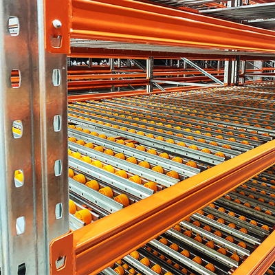 A12: Carton Flow Racking Roller Rack  Gravity Roller Racking Roller Conveyor Racks