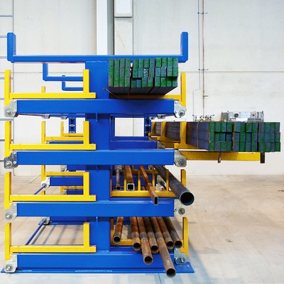 A13: Manual Telescopic Cantilever Rack for Long Materials Warehouse Storage Racking