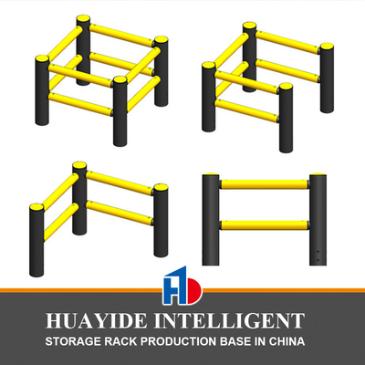A41: Building Post Anti-Collision Guardrails Warehouse Safety Barrier Traffic Guardrails
