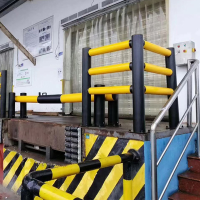 Warehouse platform Protector Anti-Collision Safety Barrier Guardrails Sliding Door