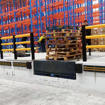 Warehouse platform Protector Anti-Collision Safety Barrier Guardrails Sliding Door