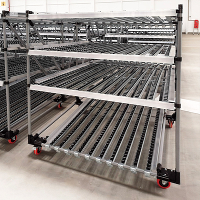 A45: Carton Flow Rack Gravity Flow Roller Racking Gravity Flow Shelving