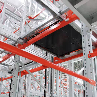 B04: Four Way Radio Shuttle Racking ASRS Pallet Runner Rack  4 Way Radio Shuttle Racking