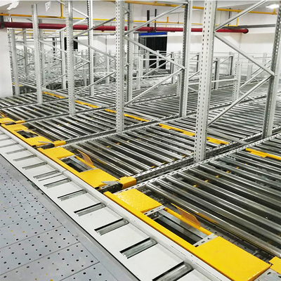 A57: Gravity Storage Racking  Warehouse Gravity Pallet Rack Pallet Flow Rack