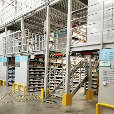 B02: Mezzanine racking Half Rack Mezzanine Multi-Tier Rack Storage Metal Mezzanine System