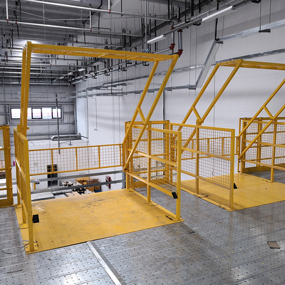 B02: Mezzanine racking Half Rack Mezzanine Multi-Tier Rack Storage Metal Mezzanine System