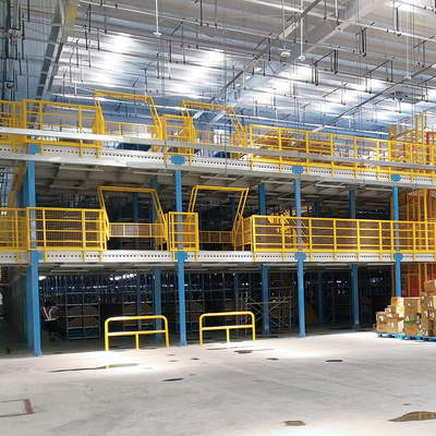 B02: Mezzanine racking Half Rack Mezzanine Multi-Tier Rack Storage Metal Mezzanine System