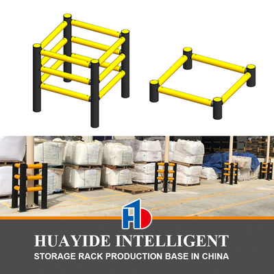B01: Building Post Safety Barrier Traffic Guardrails Warehouse  Storage Rack Upright Guard