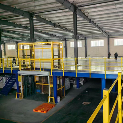 B08 Steel Structure Platform Mezzanine Floor Racking  Warehouse Storage Rack