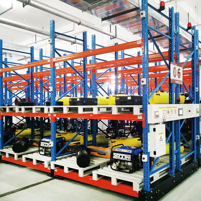 B13  Automatic Heavy Duty Electric Mobile Pallet Storage Racking System