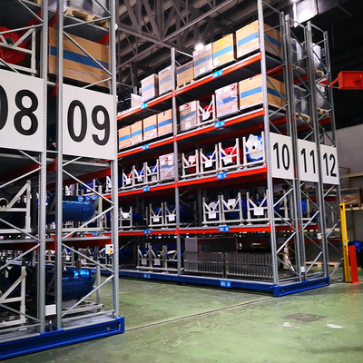 B13  Automatic Heavy Duty Electric Mobile Pallet Storage Racking System