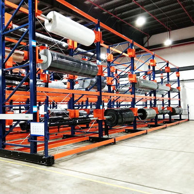 C12  Automatic Heavy Duty Electric Mobile Pallet Storage Racking System