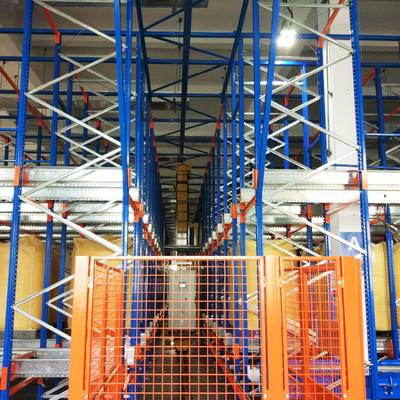 B19 Stacker Crane Pallet Shuttle Rack For Warehouse Automatic Racking Systems ASRS