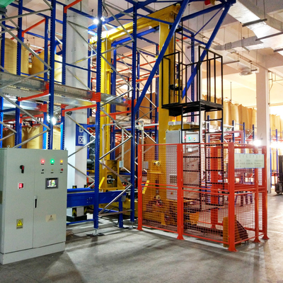 B19 Stacker Crane Pallet Shuttle Rack For Warehouse Automatic Racking Systems ASRS