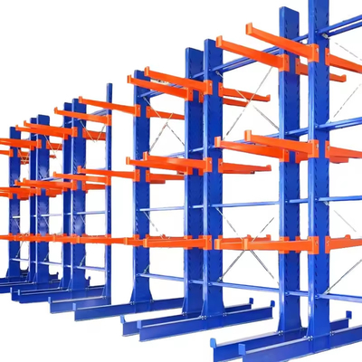 B23 Industrial Heavy Duty Warehouse Single or Double-Sided Cantilever Racking for Pipe Storage