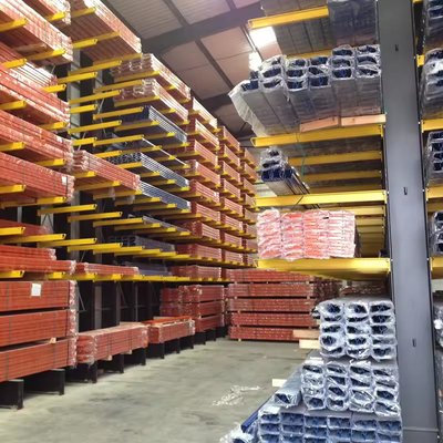 B23 Industrial Heavy Duty Warehouse Single or Double-Sided Cantilever Racking for Pipe Storage