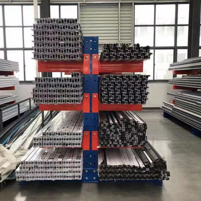 B23 Industrial Heavy Duty Warehouse Single or Double-Sided Cantilever Racking for Pipe Storage
