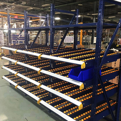 B28 Carton Flow Rack Picking Racking Gravity Flow Roller Racking Warehouse Storage Rack