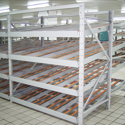 B28 Carton Flow Rack Picking Racking Gravity Flow Roller Racking Warehouse Storage Rack