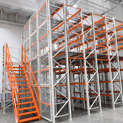 B30 Mezzanine Racking Multilevel Heavy Duty Mezzanine Floor Rack