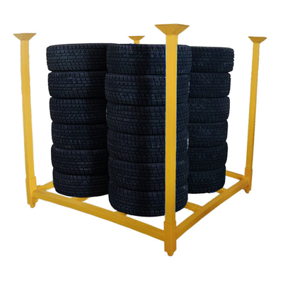 B31 Portable Tire Rack Tire Stacking Rack 60 Inch Tire Racking Tire Storage Rack