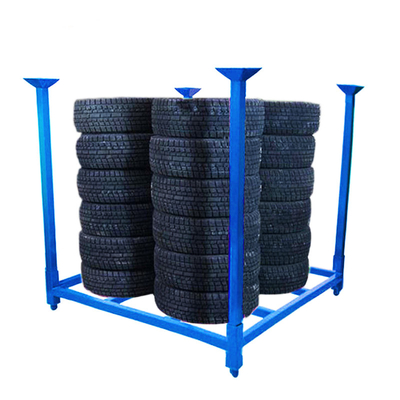 B31 Portable Tire Rack Tire Stacking Rack 60 Inch Tire Racking Tire Storage Rack