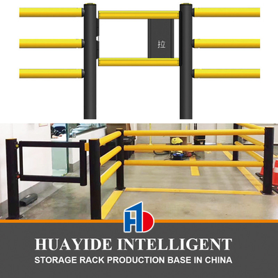 B32 Revolving Door Anti-Collision Guardrails Warehouse Safety Barrier Traffic Guardrails