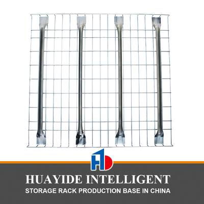 B33 Warehouse Standard Size Flare Waterfall Welded Galvanized Steel Metal Storage Wire Mesh Decking for Pallet Racking