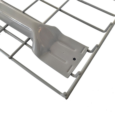B33 Warehouse Standard Size Flare Waterfall Welded Galvanized Steel Metal Storage Wire Mesh Decking for Pallet Racking