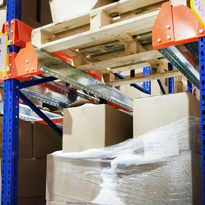 B37 Warehouse Storage Shelves Heavy Duty Radio Shuttle Car Pallet Racking System Steel Stacking Racks & Shelves