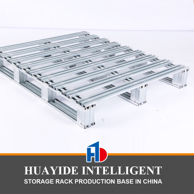 B38 Heavy Duty Stackable Galvanized Steel Pallet Bulk Steel Pallets Industrial Steel Pallet