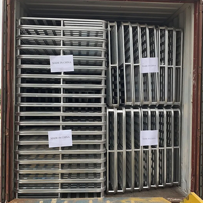 B38 Heavy Duty Stackable Galvanized Steel Pallet Bulk Steel Pallets Industrial Steel Pallet