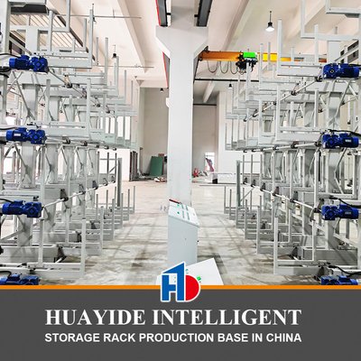B40 Electric Drive Telescopic Cantilever Rack Long Steel Pipe Cantilever Racking