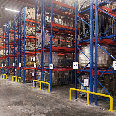 B42 Storage Cage For Logistics Warehousing ASRS Foldable Wire Mesh Container