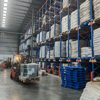 B50: Radio Shuttle Pallet Racking Warehouse Storage Four Entry Way Shuttle High Speed Pallet Equipment Radio Car Racking