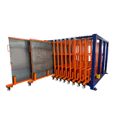 B51：Roll Out Sheet Metal Rack Industrial Sheet Metal Rack Electric Telescoping Cantilever Rack