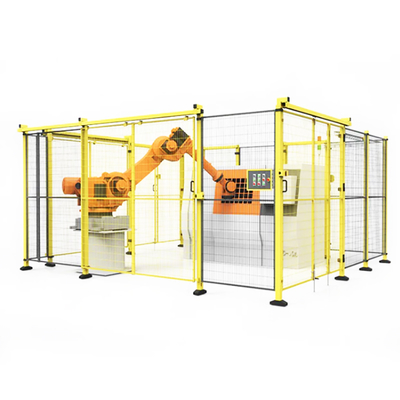 B55: Metal Wire Mesh Fence Warehouse Security Robot Safety Fencing Machine Guard Panel Workshop isolation network Workshop Safety Fence