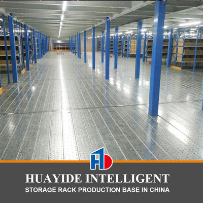 Safety Door Mezzanine Floor Racking System Third Floor For Toyota Car Project