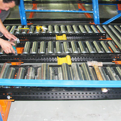 High Quality FIFO Gravity Carton Flow Rack Pallet Rack System Pallet Flow Racking Warehouse Equipment