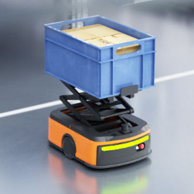 Warehouse Workbin Autonomous Mobile Robot